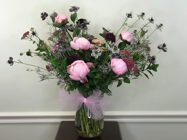 Designer's Choice including peonies